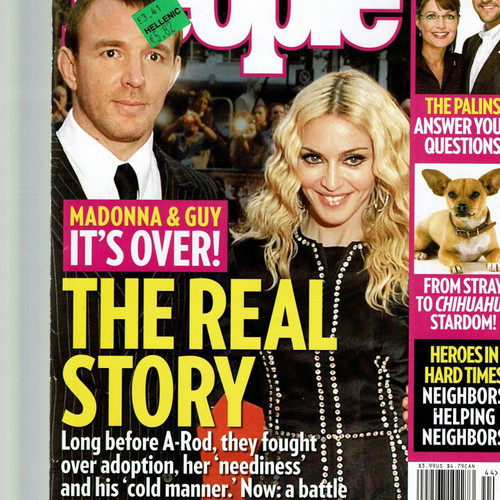 People magazine used, Madonna cover