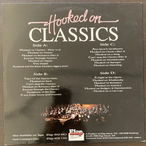 Hooked On Classics διπλό LP μεταχειρισμένο, κλασικό