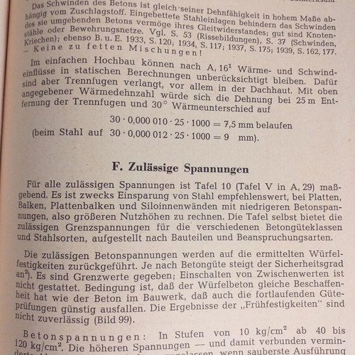 German technical books used, set of 5 volumes