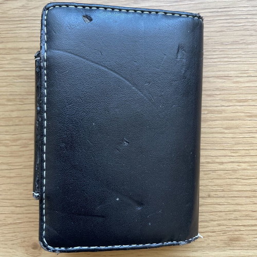 Leather Nintendo DS/3DS case used for 28 cartridges