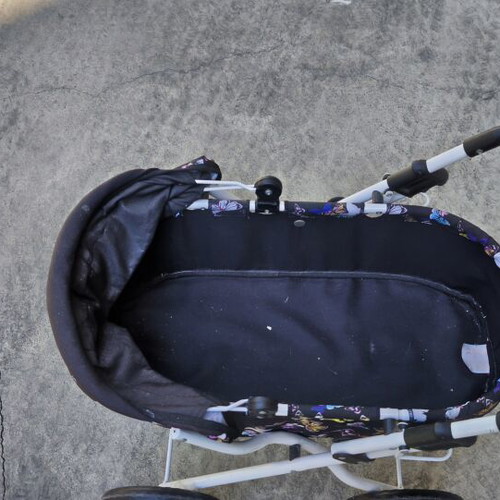 Doll stroller folding, used