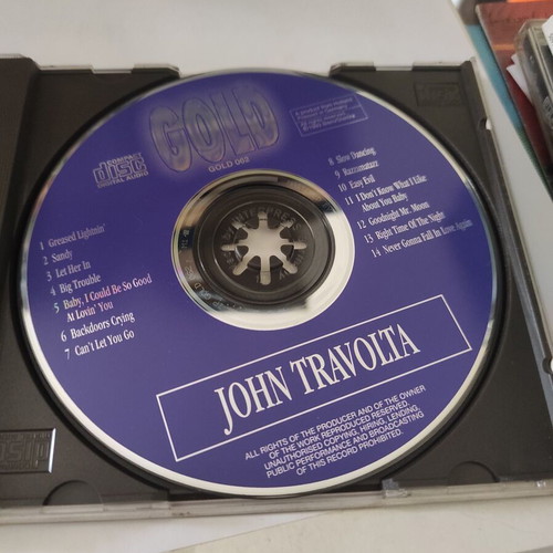 John Travolta Gold CD like new, rock