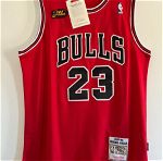 Φανέλα Εμφάνιση Michael Jordan Chicago Bulls Road Finals 1997-98 Mitchell & Ness Κόκκινη Μέγεθος Large
