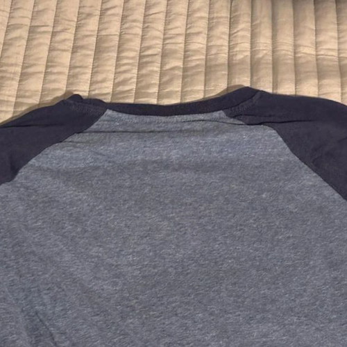 Pajama shirt used, blue, size M, thin fabric