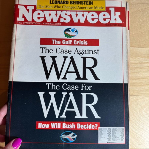 Newsweek magazines like new, pack of 26 issues 1990