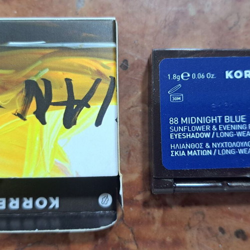 Korres Sunflower & Evening Primrose Eyeshadow new, various shades