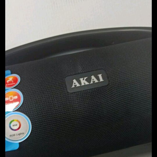 Akai Bluetooth Speaker abts 55 Waterproof Karaoke New