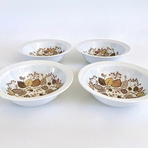 Pontesa Ironstone ‘The Castillian Collection’ set of 4 bowls used