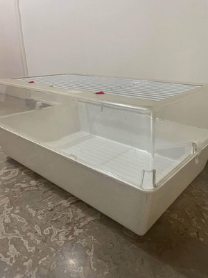 Cage for small rodents used, size Large