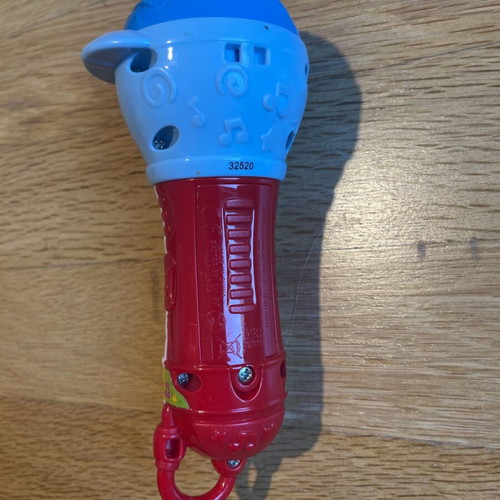 Baby Clementoni microphone used with music for babies