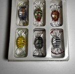 Glass Candy Decorative Set 6cm New