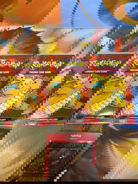 Pokemon booster packs mc Donald’s 2025 bundle of 3(μαζί)