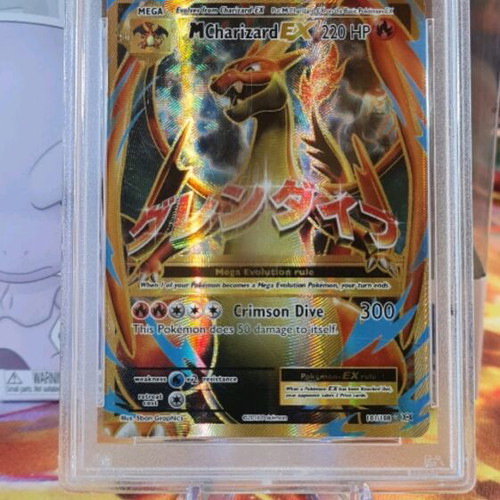 Pokemon 2016 M Charizard EX #101 XY Evolutions Holo Full Art new