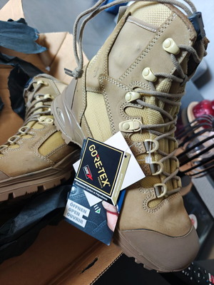 Haix Desert Scout boots new, beige size 42 with Goretex membrane