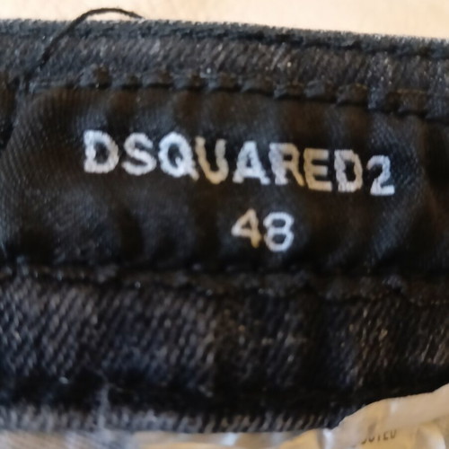 Dsquared2 jeans size 48 like new, black