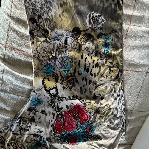 Women's blouse dress like new with unique design, size S