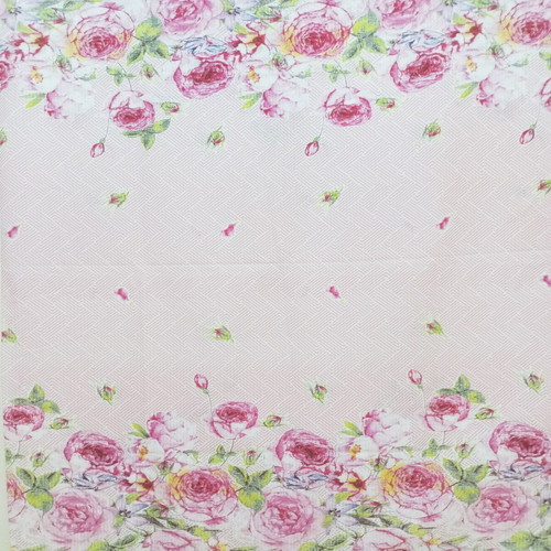 Tablecloth Roses new, 100% cotton, 150x170 cm