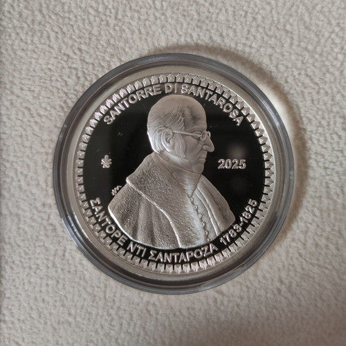 10 Euro 2025 Silver Coin Philhellenes Santorre di Santarosa Ag 92.5%
