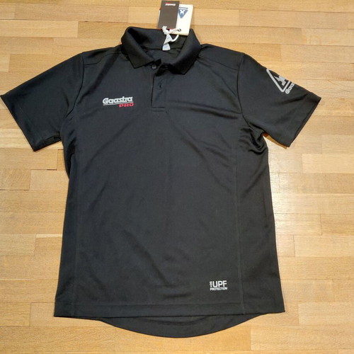Gaastra Pro Polo Shirt Size L New Black 50+ UPF Protection