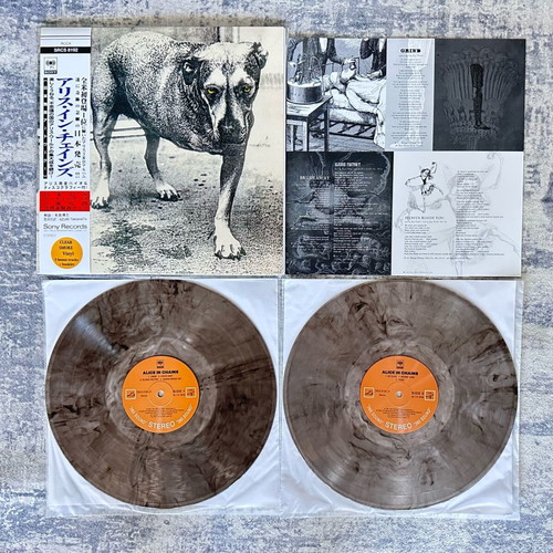 Alice in Chains Japanese unofficial collectible edition new, double Clear/smoke vinyl
