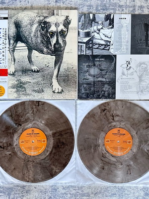 Alice in Chains Japanese unofficial collectible edition new, double Clear/smoke vinyl