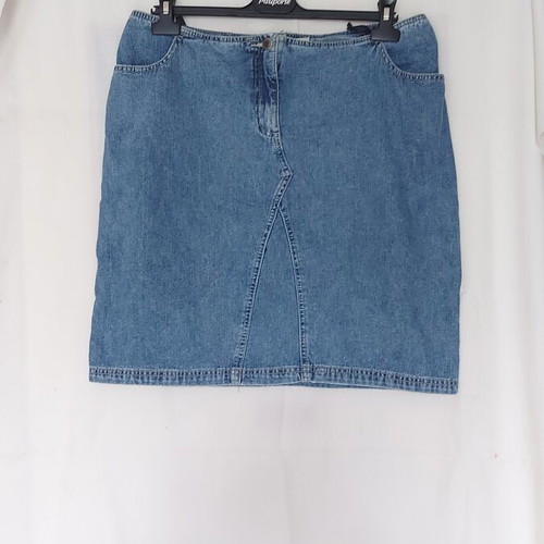 Cosmos denim skirt like new, XL XXL, faded effect