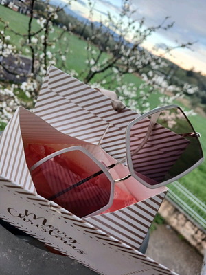 Bo Bo Noir women's sunglasses new, red and pink