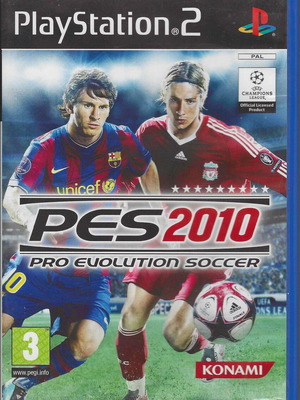 Pro Evolution Soccer 2010 PlayStation 2 like new