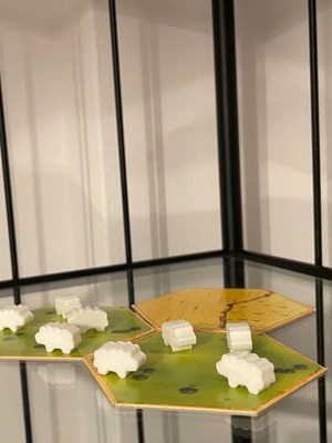 Tokens προβατάκια 3D printed, καινούργια, σετ 8 τεμαχίων