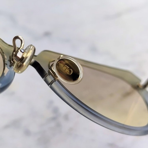 Dior Attitude 2 sunglasses new, beige and blue