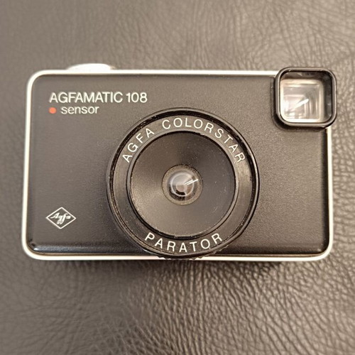 Agfamatic 108 vintage camera used
