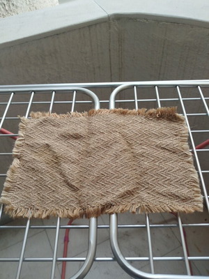 Table decor new jute chevron pattern 40×27cm