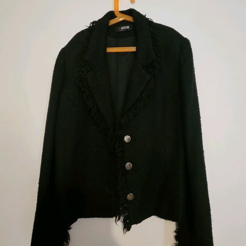 Morgan black jacket like new, size M
