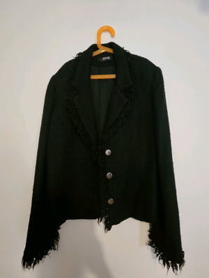 Morgan black jacket like new, size M