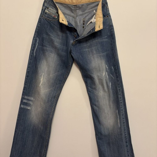 Diesel Denim Division Jeans W34 used, authentic Y2K blue washed