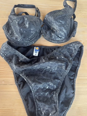 Beachwear Mi and Mi used, size 48 black
