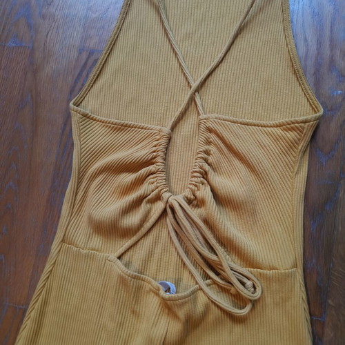 H&M summer dress, orange, size M