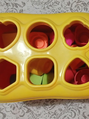 Baby Clementoni building blocks used, 9+ months