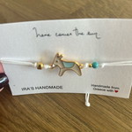 Bracelet new with donkey charm
