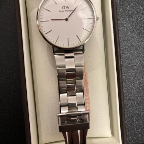 Daniel Wellington Bracelet watch like new, silver