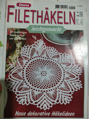Knitting magazine like new, German language with patterns