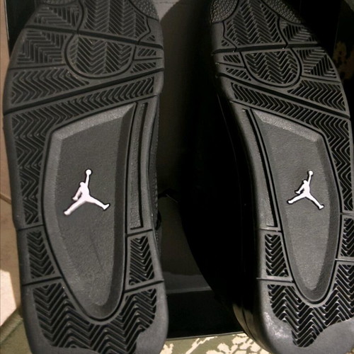 Nike Air Jordan 4 Black Cat 2020 like new, size 45