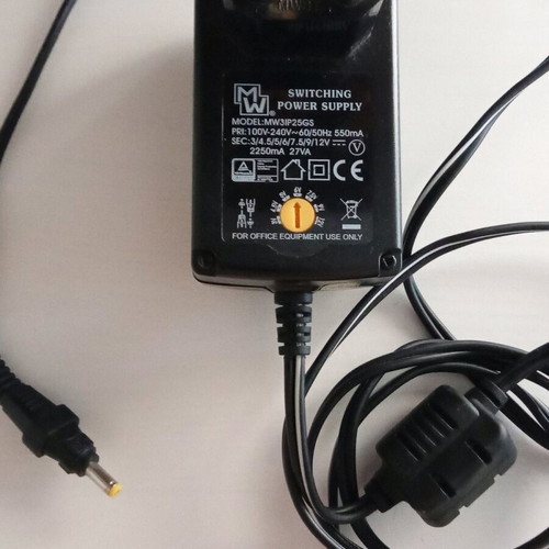 Charger adapter 3V to 12V like new