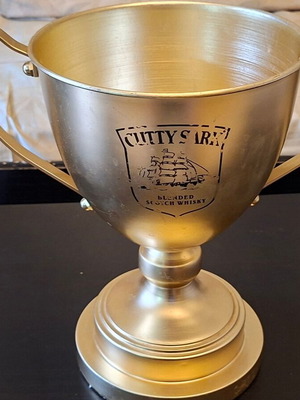 Cutty Shark champagne bucket used, iron