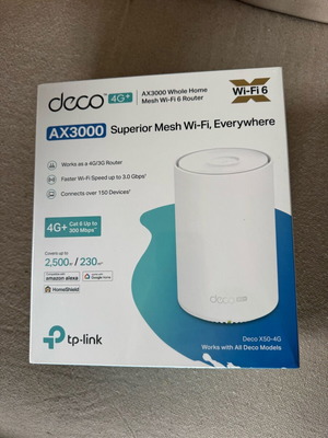 4G Router TP-LINK DECO X50 AX3000 Wi-Fi 6 Καινούργιο Access Point