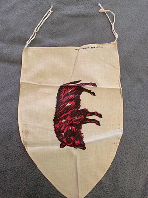 Προσκοπικό μαντήλι μεταχειρισμένο, παλιό, δεκαετίας 70, 40x25