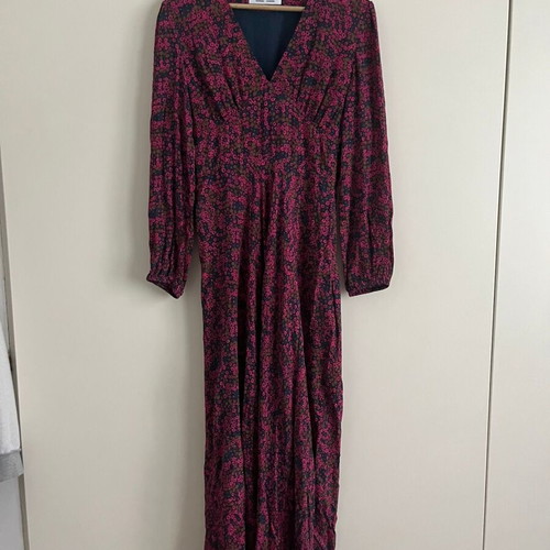 Samsoe Samsoe Floral Maxi Dress like new, multicolor