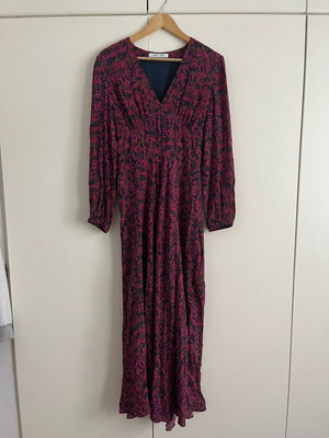 Samsoe Samsoe Floral Maxi Dress like new, multicolor
