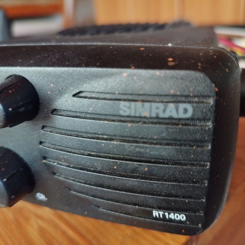 Simrad RT1400 Marine VHF Radio used with base