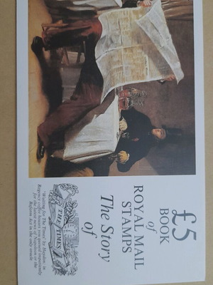 UK Booklet Stamps The Times new